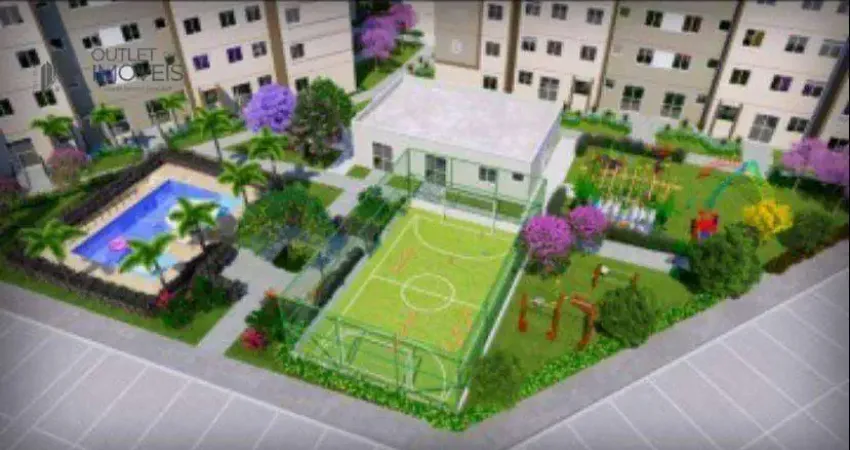 Apartamento com 2 dormitórios à venda, 44 m² por R$ 320.000,00 - Jardim Flamboyant - Paulínia/SP