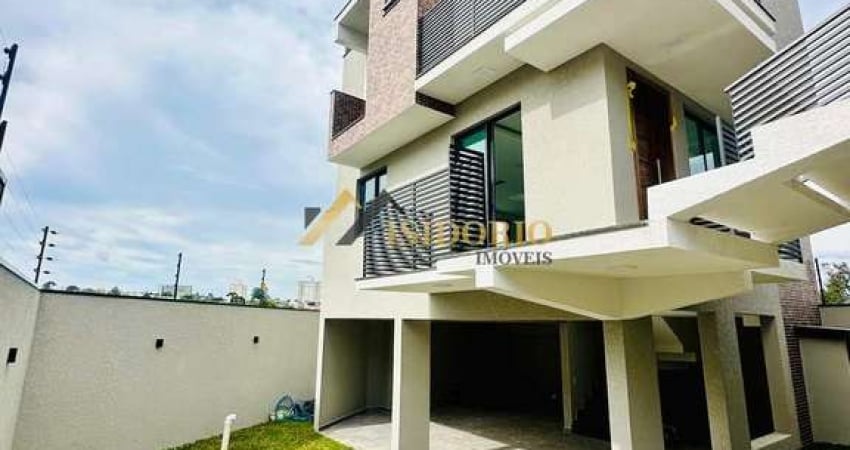 TRIPLEX NOVO ALTO PADRÃO!!! 03 QTOS., SUÍTE, CHURRAS., TERRAÇO