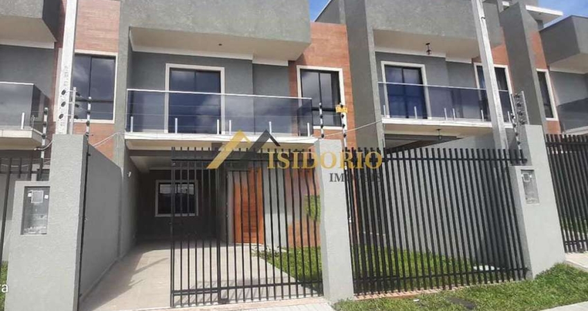 SOBRADO NOVO NO UBERABA! 03 QUARTOS, SUÍTE, SACADA, 02 VAGAS.