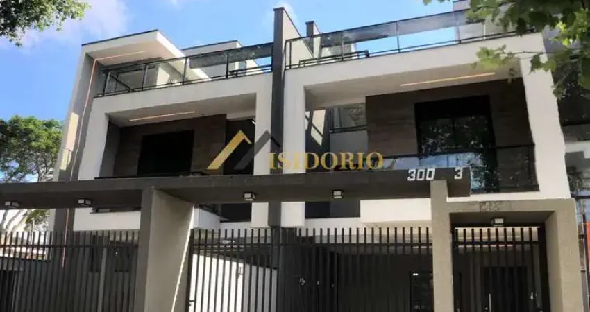 Sobrado no pineville! com terraço,3 quartos,suíte,sacada,04 gar