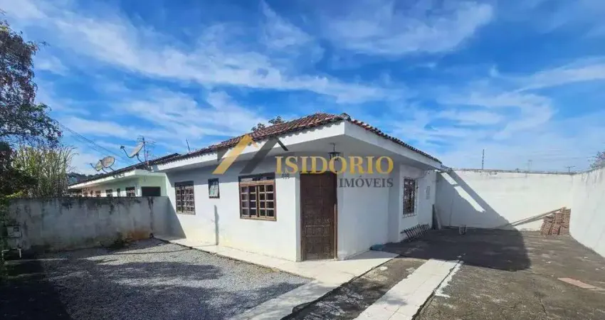 Casa no guaraituba! de esquina! 03 quartos, churrasq., 04 gar.