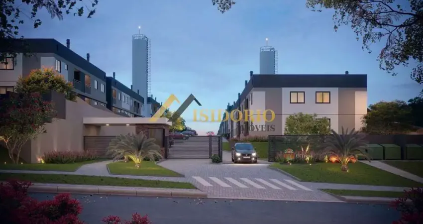 Apartamento em campo largo! 02 quartos, sacada c/ churras., gar