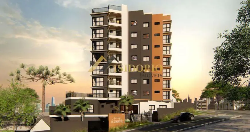 Apartamento no tingui! 02 quartos, suíte, sacada c/ churras.