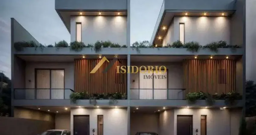 Sobrado de condomínio! 03 quartos, suíte, terraço gourmet!!!