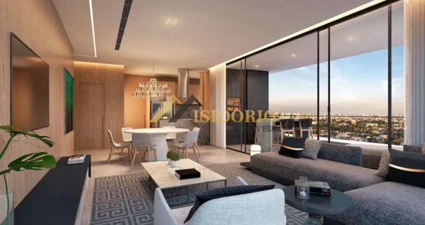 Apartamento no bigorrilho!! 02 suítes, varanda gourmet, 03 gar.