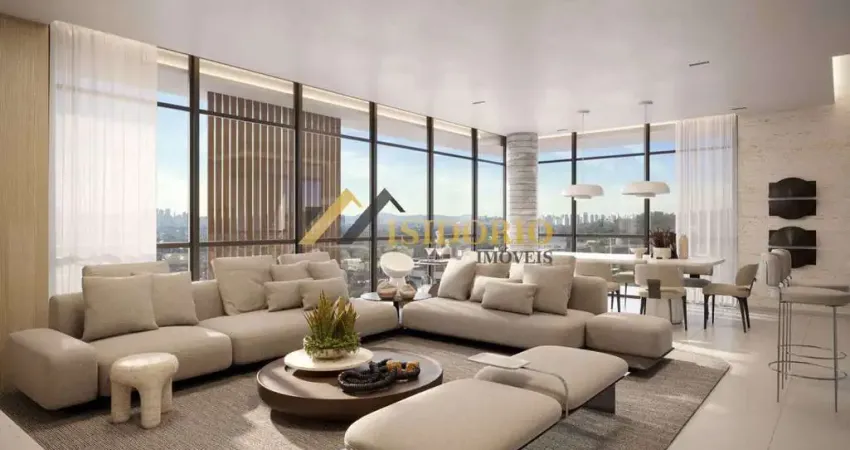 Cobertura no batel! 04 suítes, sacada c/ churras., 05 vagas!!!