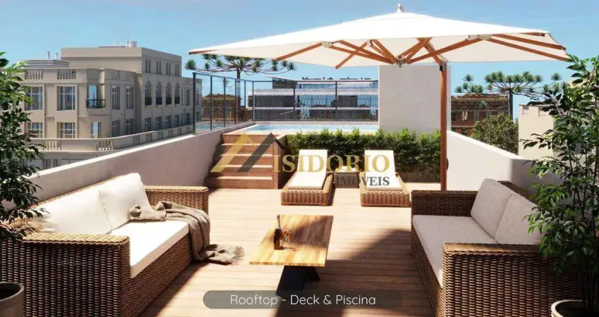 Cobertura no rebouças! 02 quartos, suíte, varanda gourmet!!!