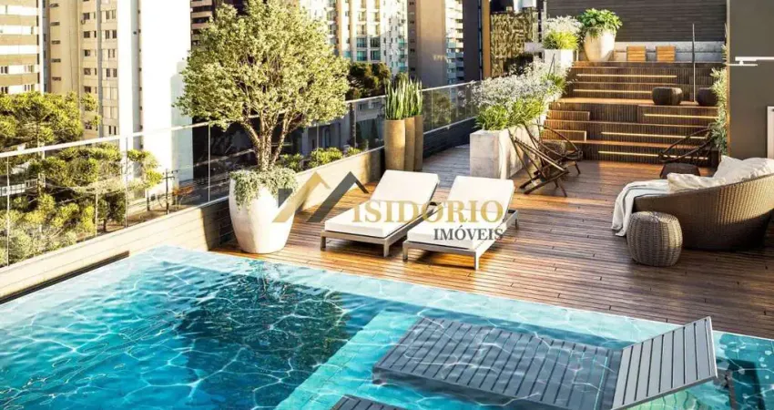 Flat com 1 quarto à venda na Rua Coronel Dulcídio, 915, Batel, Curitiba