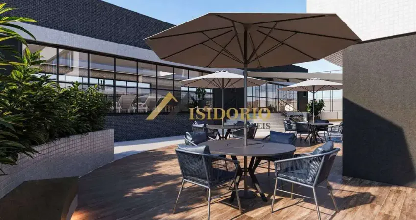 Garden água verde! 02 quartos, suíte, garden privativo, piscina