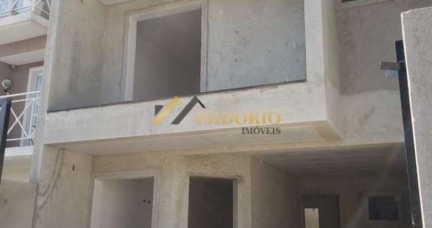 EXCELENTE SOBRADO NOVO,03 QTOS,SUÍTE,CHURRASQ.,AMPLO TERRAÇO