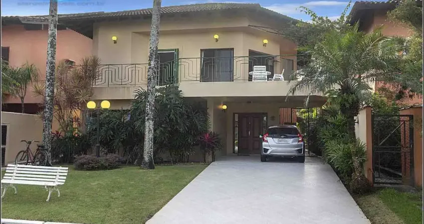 Casa Frente ao Mar com 4 Suítes, 594m² por R$ 3.000.000 - Bougainville - Bertioga/SP