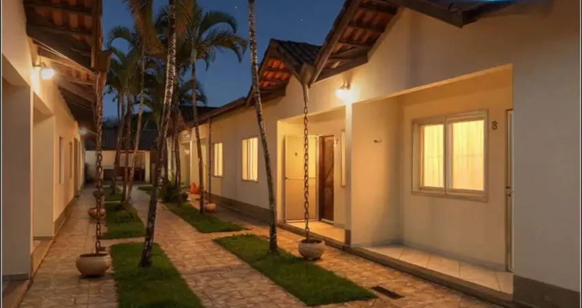 Casa térrea em village com 2 quartos, 55m² por r$ 450.000 - maitinga - bertioga/sp