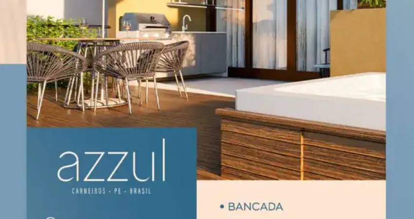 Compre e ganhe térreo completo até dezembro - na praia dos carneiros - flat com 2 ou 3 quartos