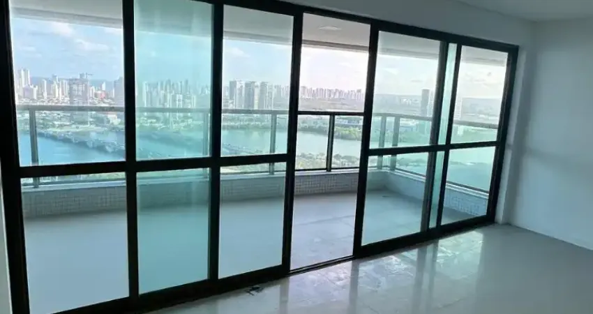 No cais, andar alto, 4 suites, 4 vagas, lazer completo, pronto para morar