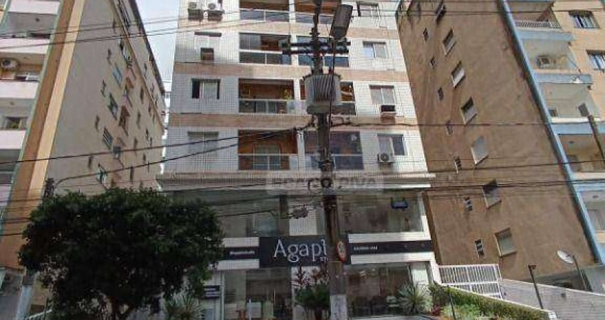 Apartamento com 1 dormitório para alugar, 65 m² por R$ 3.200,00/mês - Boqueirão - Santos/SP