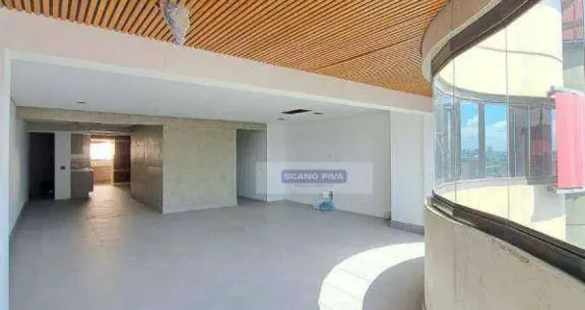 Apartamento com 3 dormitórios para alugar, 175 m² por r$ 10.000/mês - santa paula - são caetano do sul/sp