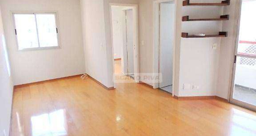 Apartamento com 1 dormitório para alugar, 45 m² por R$ 2.800/mês - Santa Cecília - São Paulo/SP