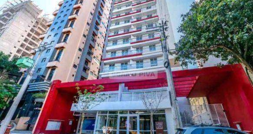 Apartamento com 1 dormitório para alugar, 31 m² por R$ 4.066,48/mês - Pinheiros - São Paulo/SP