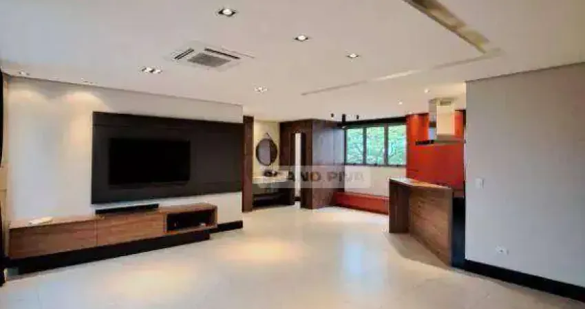 Apartamento com 3 dormitórios para alugar, 135 m² por r$ 6.000/mês - campestre - santo andré/sp