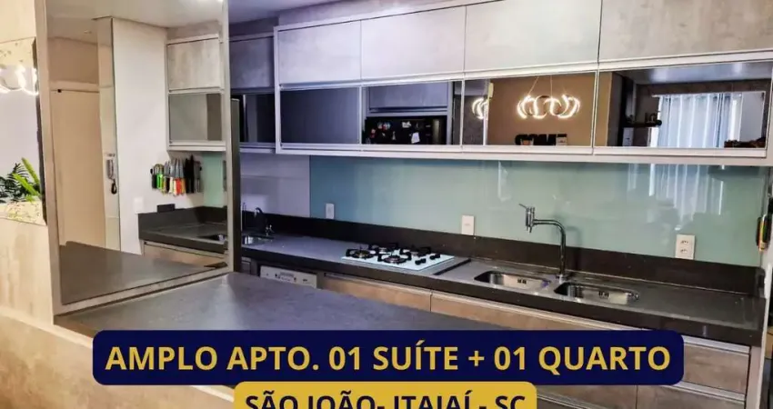 Apartamento para Venda em Itajaí, São João, 2 dormitórios, 1 suíte, 2 banheiros, 2 vagas