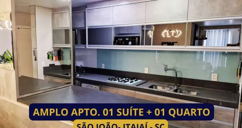 Apartamento para Venda em Itajaí, São João, 2 dormitórios, 1 suíte, 2 banheiros, 2 vagas