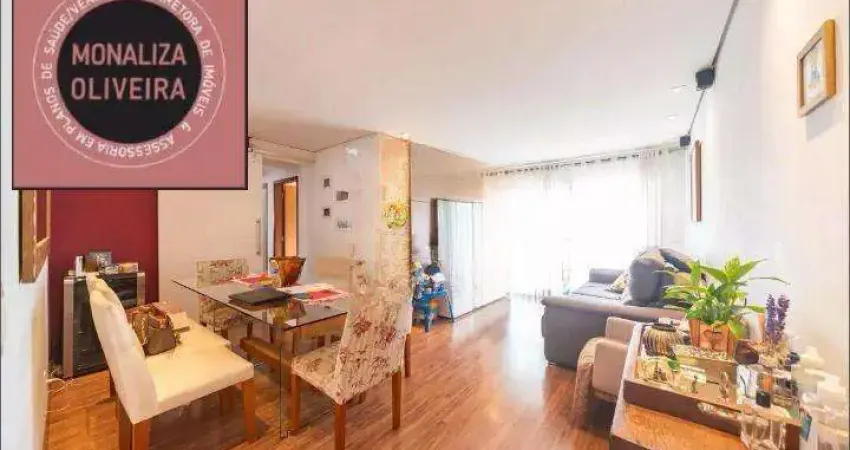 Apartamento para venda em santo andré, vila bastos, 3 dormitórios, 1 suíte, 2 banheiros, 2 vagas