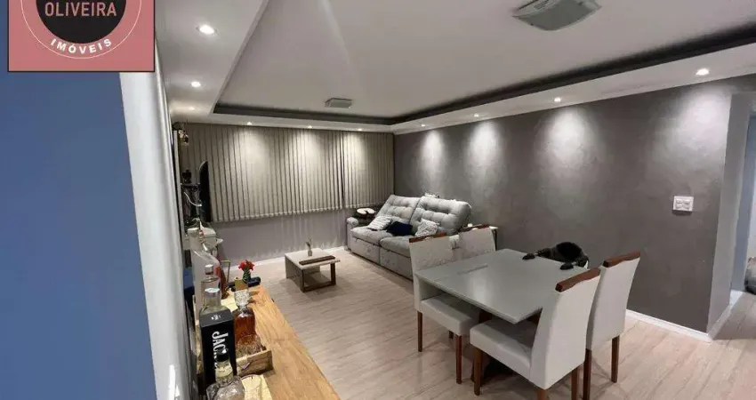 Apartamento para locação em são bernardo do campo, parque terra nova, 2 dormitórios, 1 banheiro, 1 vaga