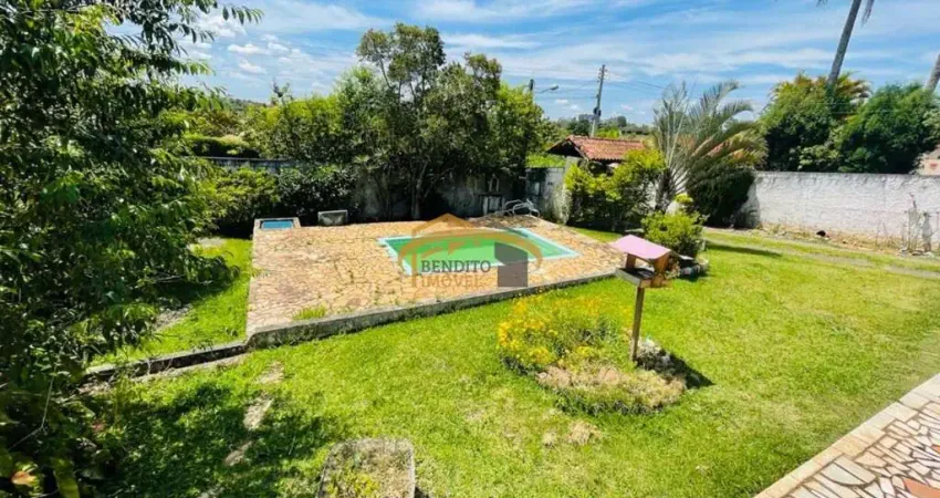 Chácara para venda em Ibiúna, com 2 dormitórios, edícula, piscina, pomar e poço semi artesiano