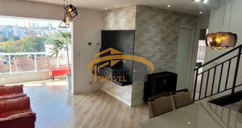 Cobertura duplex para locação ou venda, no Jardim Sarah, São Paulo, 139M², 2 dormitórios, 1 suíte, 2 vagas de garagem. Lazer completo.