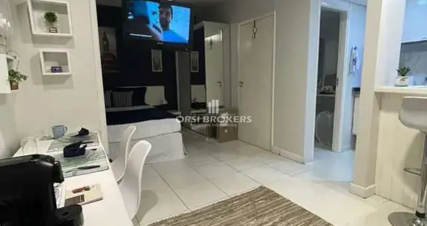 Flat com 1 quarto para alugar na Avenida Ibijaú, 368, Moema, São Paulo