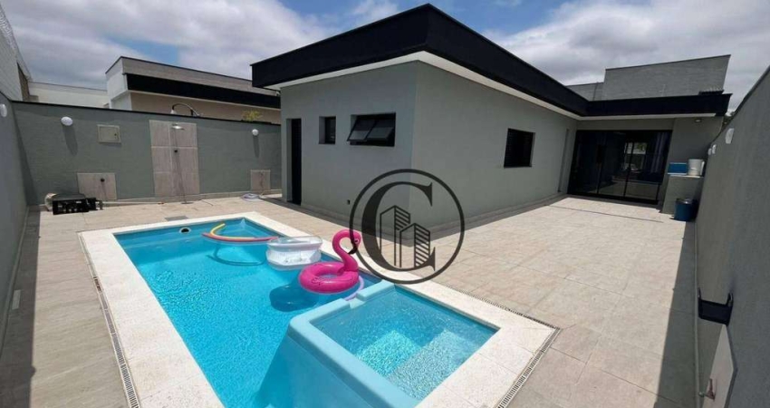 Casa com 3 dormitórios à venda, 175 m² por R$ 1.020.000,00 - Condomínio Residencial Flores - Sorocaba/SP