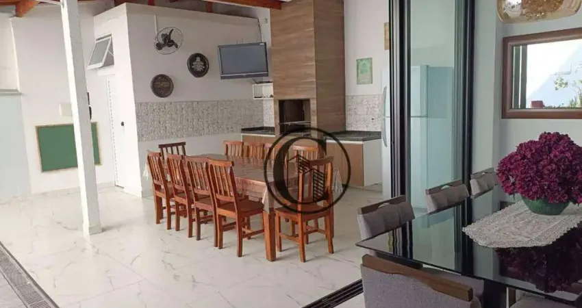 Sobrado com 3 dormitórios à venda, 265 m² por r$ 1.595.000,00 - condomínio granja deolinda - sorocaba/sp