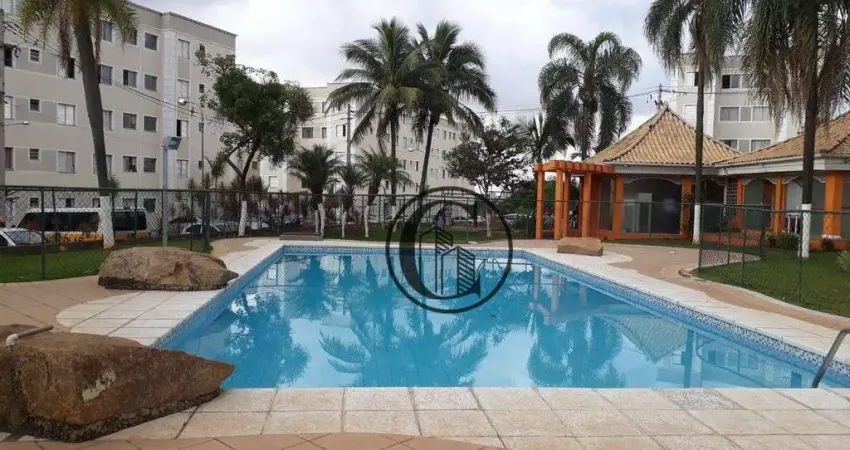 Apartamento com 2 dormitórios à venda, 49 m² por R$ 220.000,00 - Condomínio Parque Sicília - Sorocaba/SP