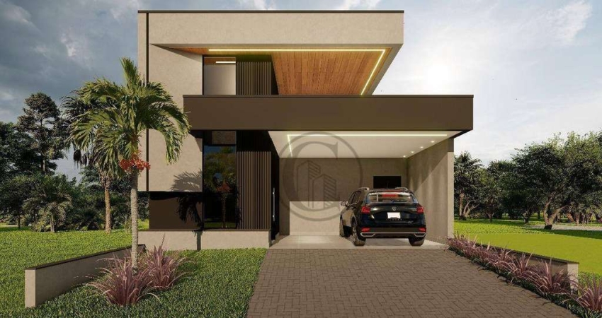 Casa com 3 dormitórios à venda, 146 m² por R$ 900.000,00 - Residencial Reserva Ipanema - Sorocaba/SP