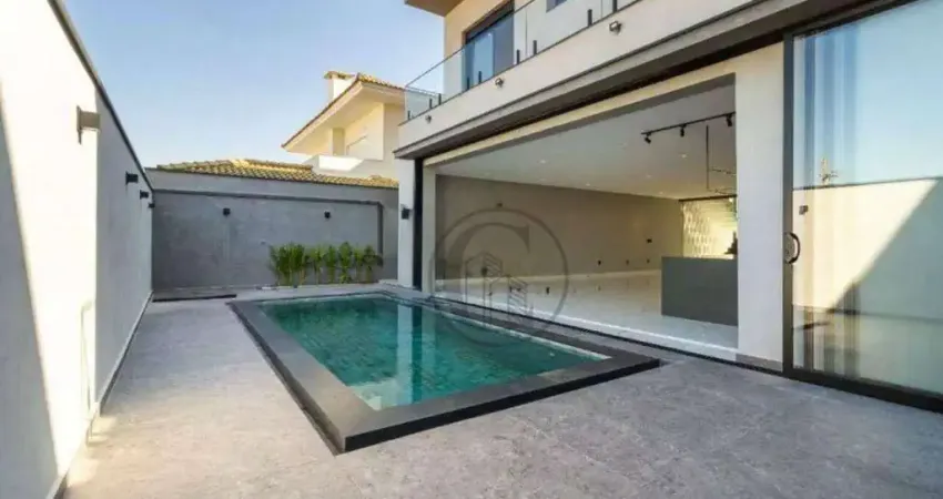 Sobrado com 4 dormitórios à venda, 300 m² por R$ 2.590.000,00 - Condomínio Chácara Ondina - Sorocaba/SP