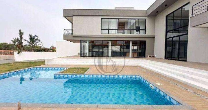 Casa com 4 dormitórios, 470 m² - venda por R$ 4.400.000,00 ou aluguel por R$ 18.000,00/mês - Condomínio Fazenda Imperial - Sorocaba/SP