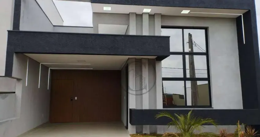 Casa com 3 dormitórios à venda, 146 m² por r$ 995.000,00 - condomínio reserva ipanema - sorocaba/sp