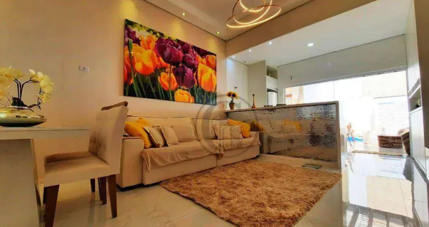 Casa com 3 dormitórios à venda, 148 m² por r$ 790.000,00 - portal ville azaleia - boituva/sp