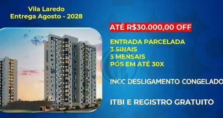 Apartamento com 2 dormitórios à venda, 50 m² por R$ 344.700,00 - Vila Lucy - Sorocaba/SP