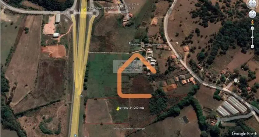 Terreno à venda, 34000 m² por R$ 1.900.000,00 - Centro - Estiva/MG