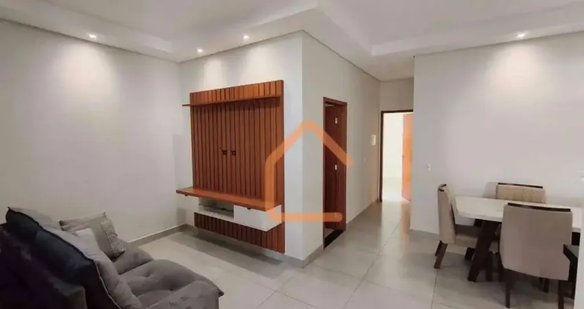 Casa com 2 dormitórios para alugar, 88 m² por r$ 2.400/mês - parque real - pouso alegre/mg
