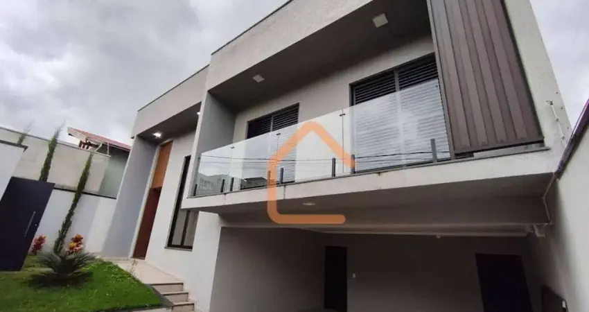 Casa com 3 dormitórios à venda, 197 m² por r$ 1.350.000,00 - buritis - pouso alegre/mg