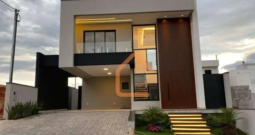 Casa com 3 dormitórios à venda, 265 m² por r$ 2.490.000 - las palmas - pouso alegre/mg