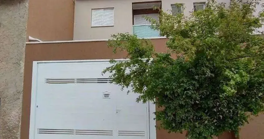 Sobrado com 3 dormitórios à venda, 110 m² - parque das nações - santo andré/sp