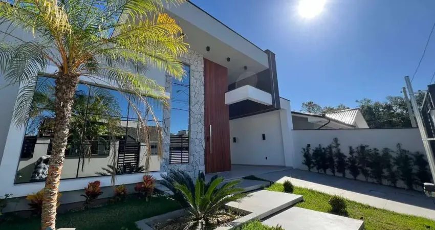 A casa dos sonhos com alto padrão de acabamento no Vale Verde - Palhoça