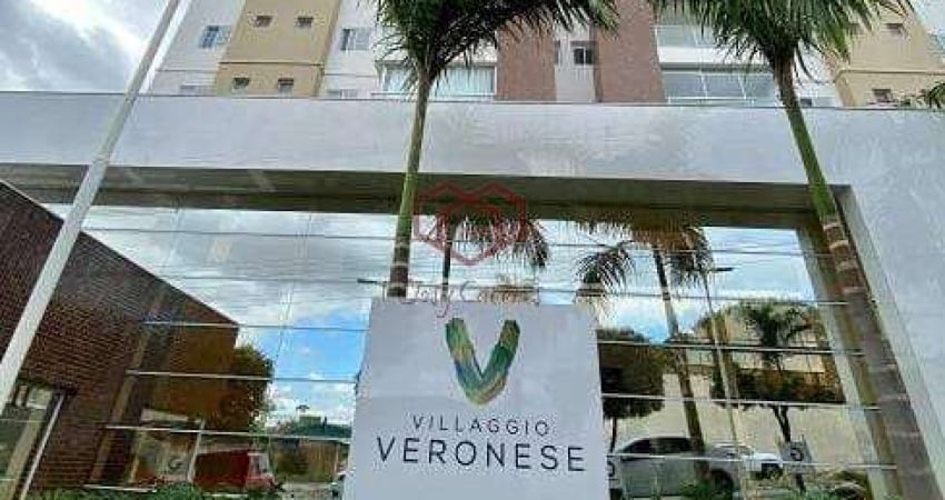 Alugo Ap no Edf; Villagio Veronese, 3 suítes, semi mobiliado no Bairro Santa Rosa.