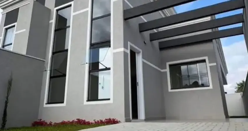 LANÇAMENTO ALTO PADRÃO   Rua Prímula- Localização que mais valoriza em araucária   Detalhes do Imóvel  3 Quartos (incluindo 1 suíte) 2 Vagas de garagem 69,8 m² com pé direito alto Acabamentos de alta