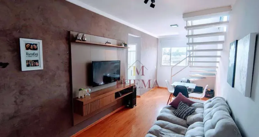 Cobertura duplex  à venda, 102 m² por r$ 290.000 - piracicamirim.