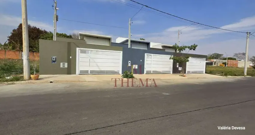 Casa nova com 2 dormitórios à venda por r$ 420.000 - aparecida l - saltinho/sp