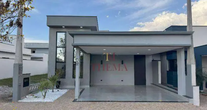 Casa à venda no condomínio ágape em piracicaba sp, 3 quartos e área gourmet com piscina